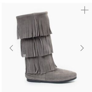Minnetonka Fringe Boots
